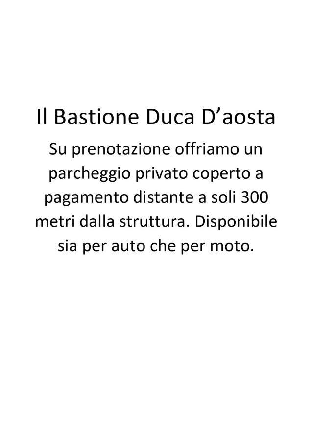 Il Bastione Duca D'Aosta Panzió Trapani Kültér fotó